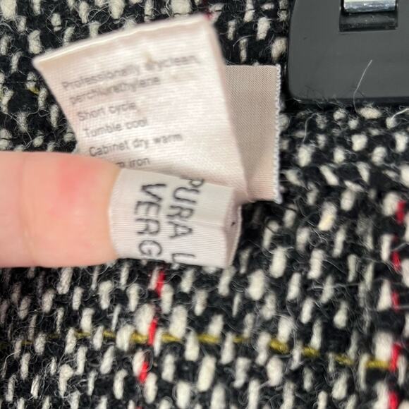 Vintage Krizia Tweed 100% Wool Short Work/Office Skirt Made in Italy - Picture 13 of 14